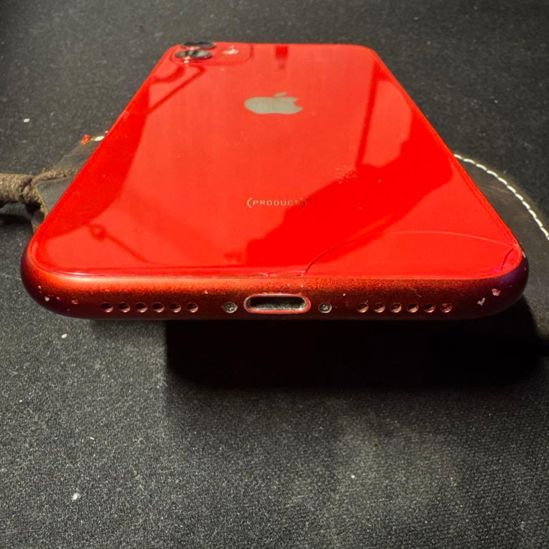 iPhone11 128GB レッド　SIMフリー　ジャンク