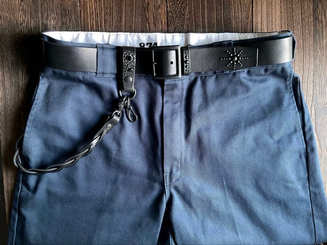 編み込みレザーウォレットコード　TYPEB シボ　黒染　HTC CALEE