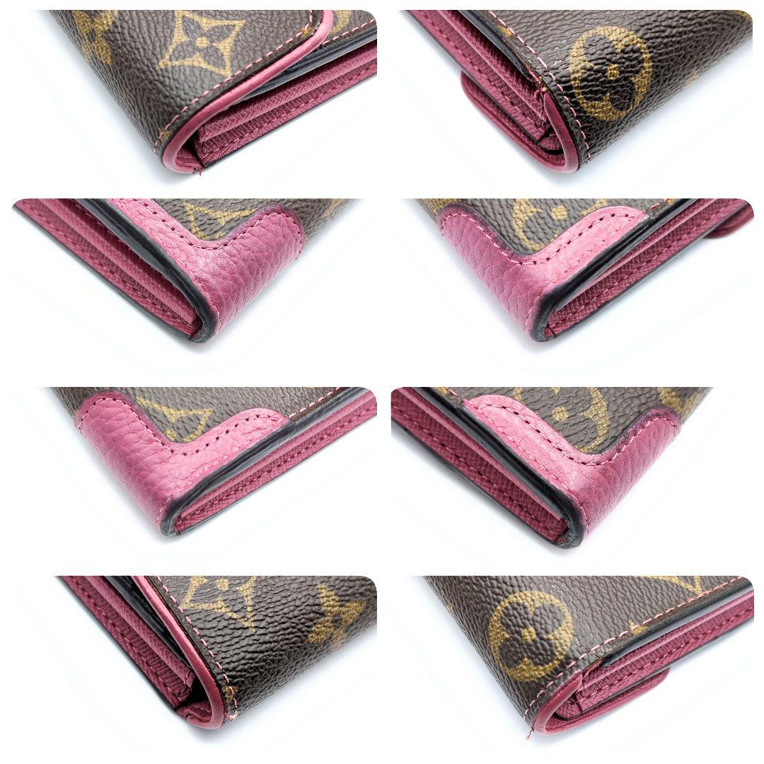 希少色 美品 ルイヴィトン ポルトフォイユ サラ レティーロ モノグラム ピンク