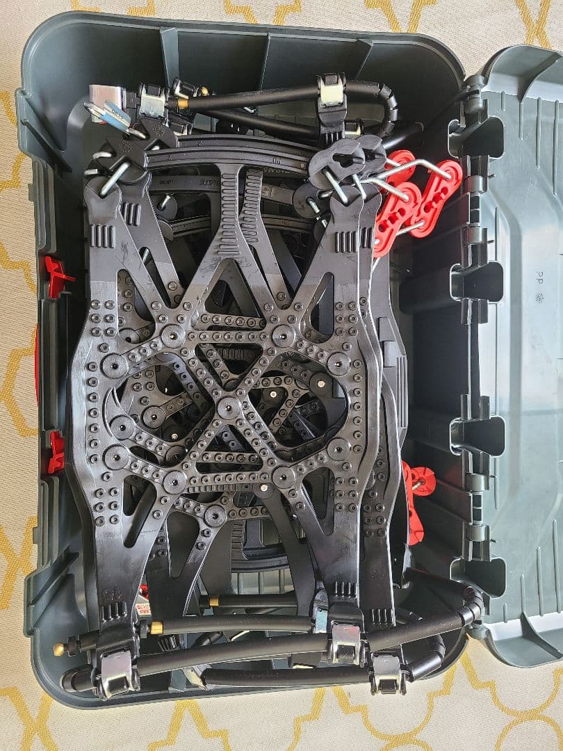 純正品 QE15 非金属タイヤチェーン バイアスロンクイックイージー