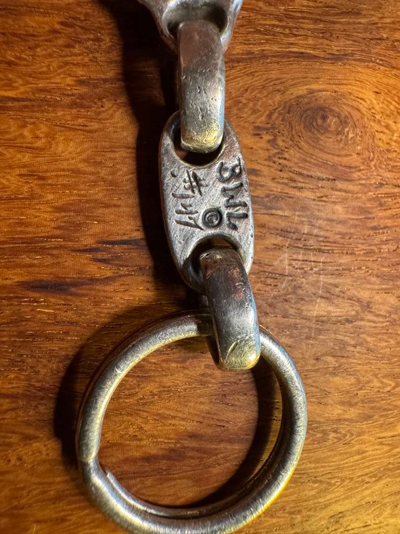 Bill Wall Leather オールドクリップキーチェーン　シルバー