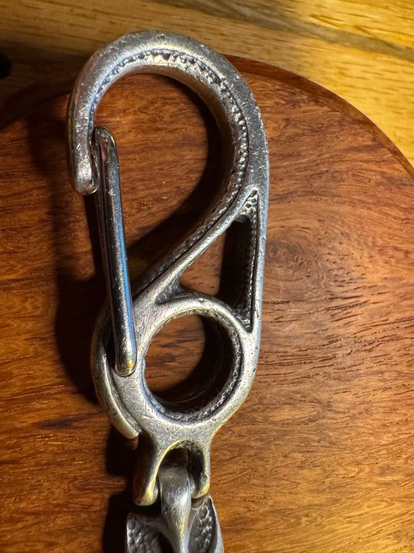 Bill Wall Leather オールドクリップキーチェーン　シルバー