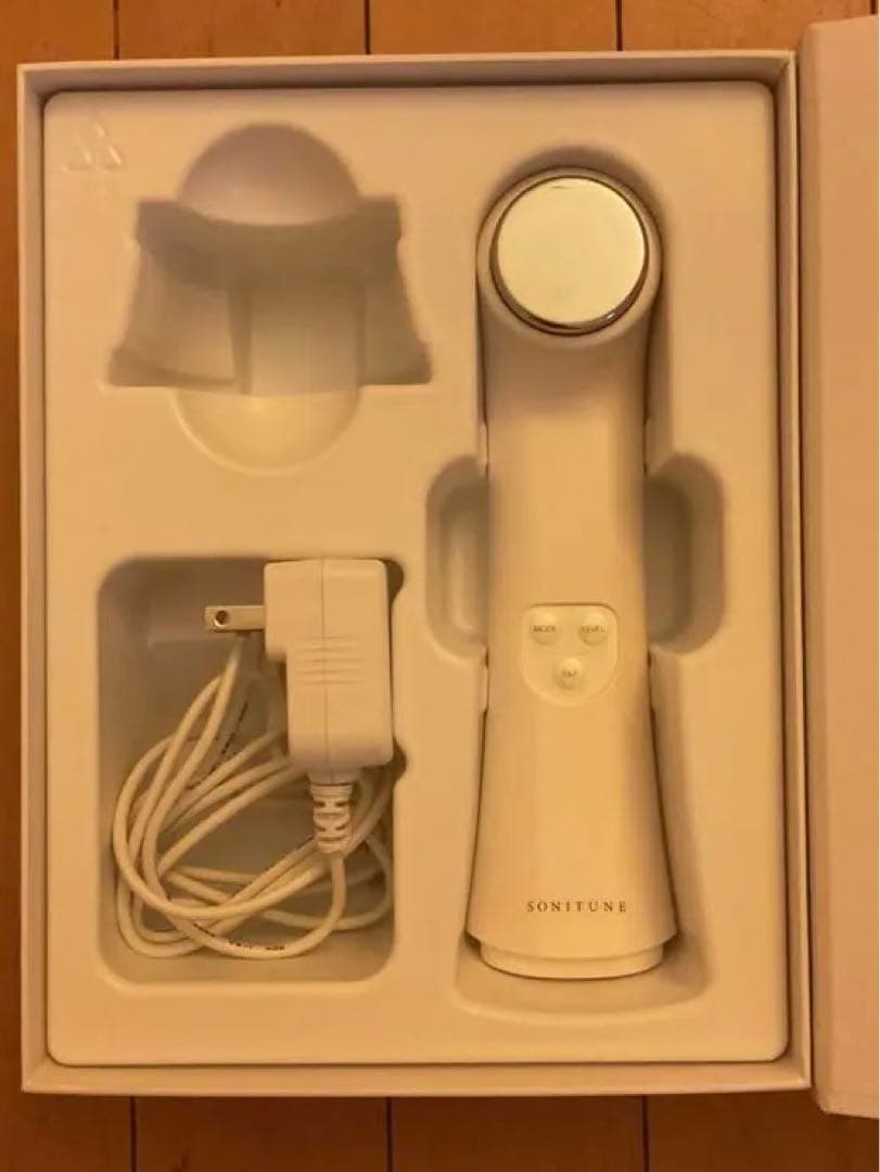 SONTUNE 美顔器 ホワイト 充電器・説明書付き