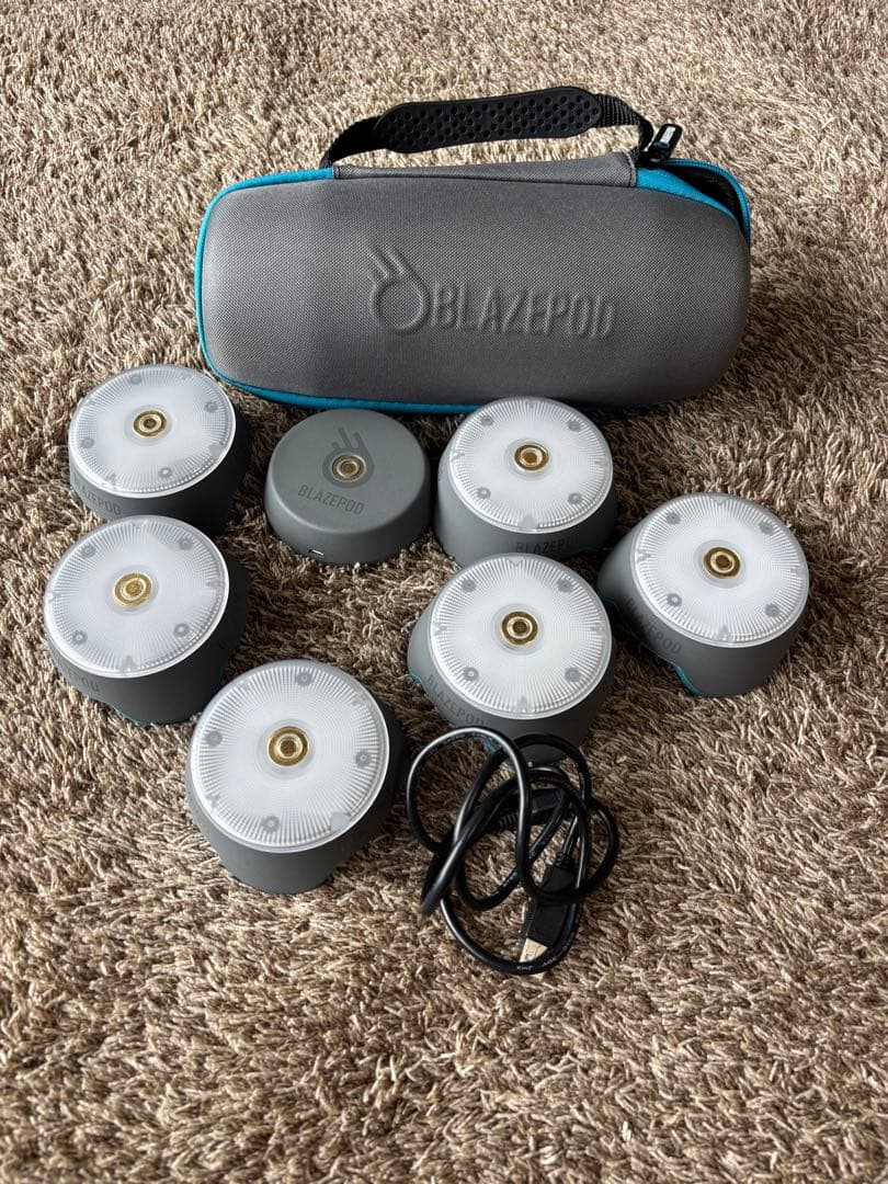 BLAZEPOD トレーニング用 LEDライト付き 6個セット