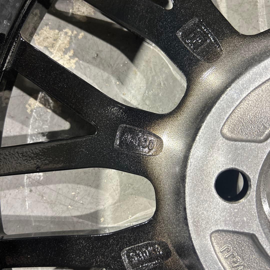 16インチ クローム ブラック ホイール 4本セット