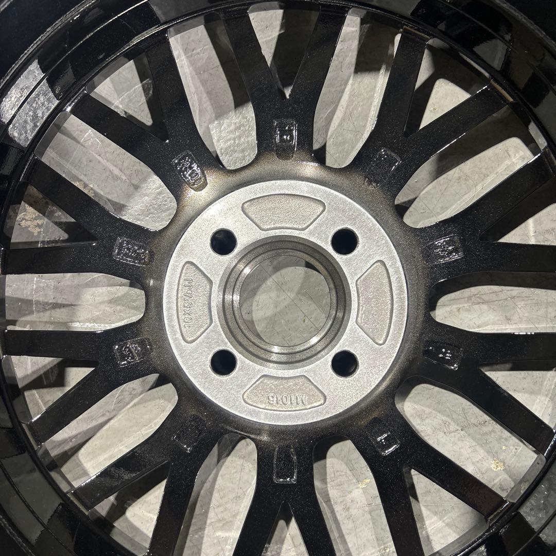 16インチ クローム ブラック ホイール 4本セット