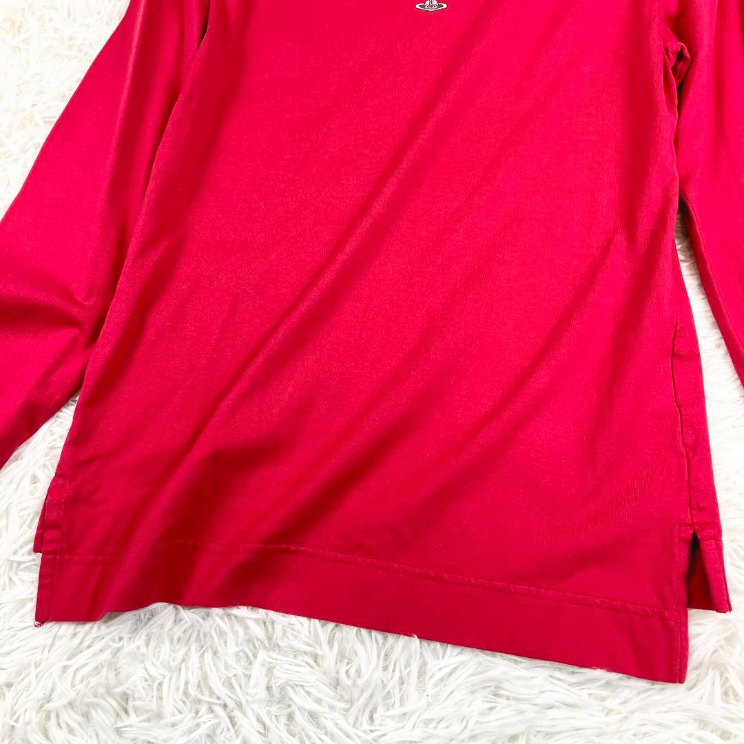 【美品 希少】ヴィヴィアンウエストウッド オーブ刺繍 長袖 カットソー 近年