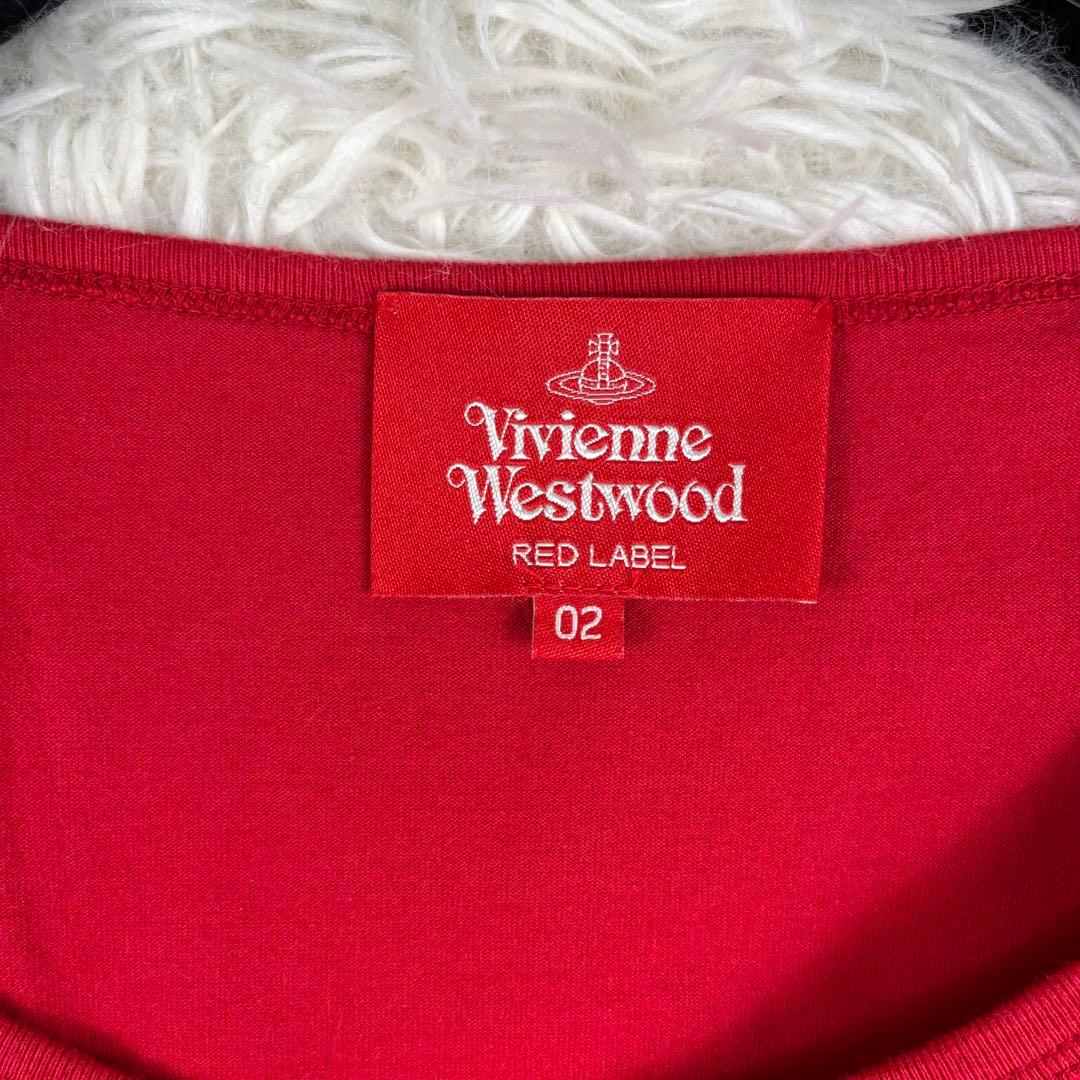 【美品 希少】ヴィヴィアンウエストウッド オーブ刺繍 長袖 カットソー 近年