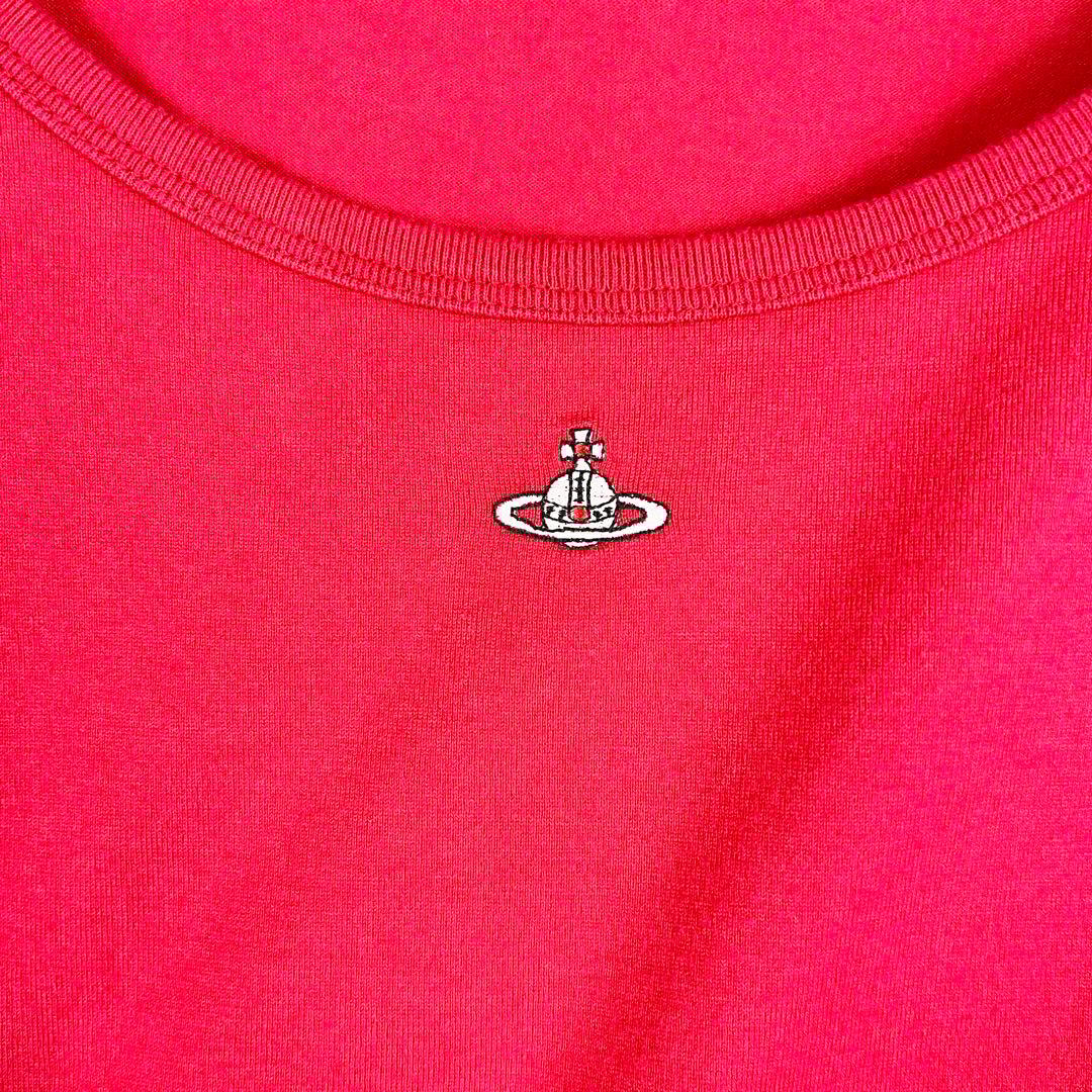 【美品 希少】ヴィヴィアンウエストウッド オーブ刺繍 長袖 カットソー 近年