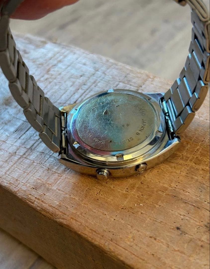 【CASIO】W-250 ヴィンテージ 整備済み　電池交換済み