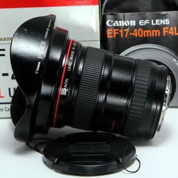 ❤️超広角Lレンズ☆Canon EF17-40mm F4 L USM♪元箱付❤️