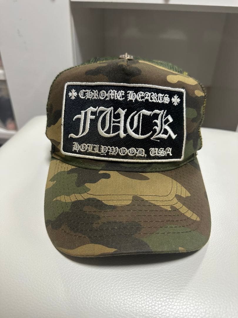 CHROME HEARTS カモフラキャップ