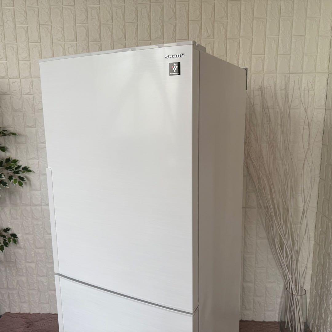 都内23区配送無料✨冷蔵庫　シャープ　SJ-PD28E-W ホワイト　スリム