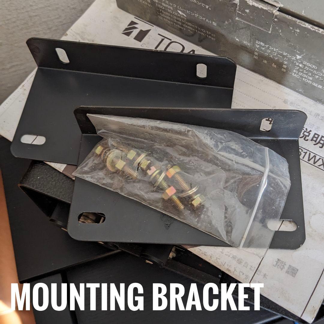 TOA 車載用アンプ＆マイク