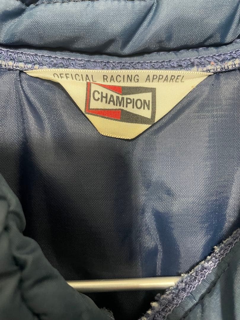 70s CHAMPION SPARK PLUGS VEST タグ付 オフィシャル