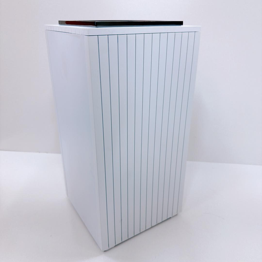 【良品】ZitA SQUARE 45L／ホワイト　自動開閉ごみ箱