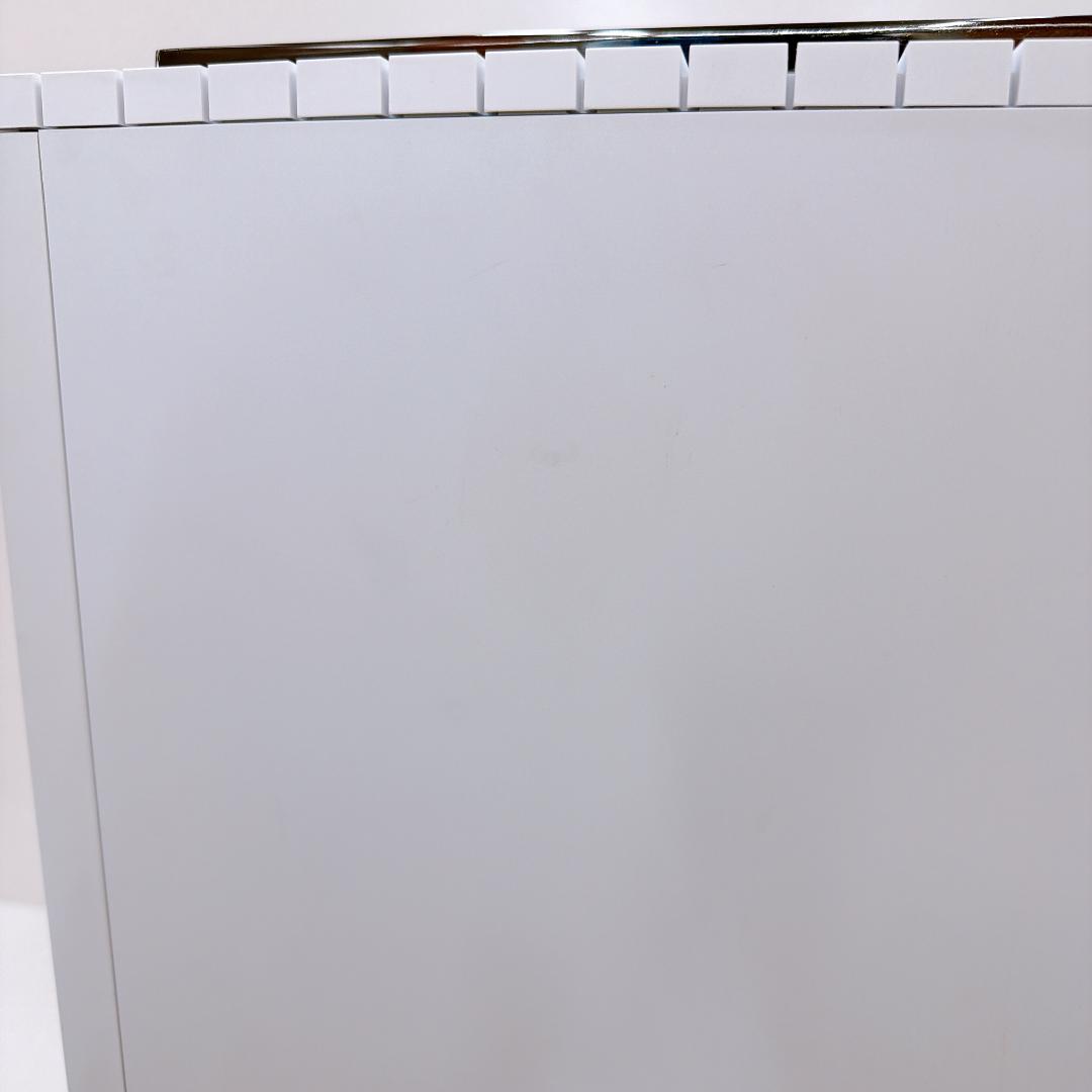 【良品】ZitA SQUARE 45L／ホワイト　自動開閉ごみ箱