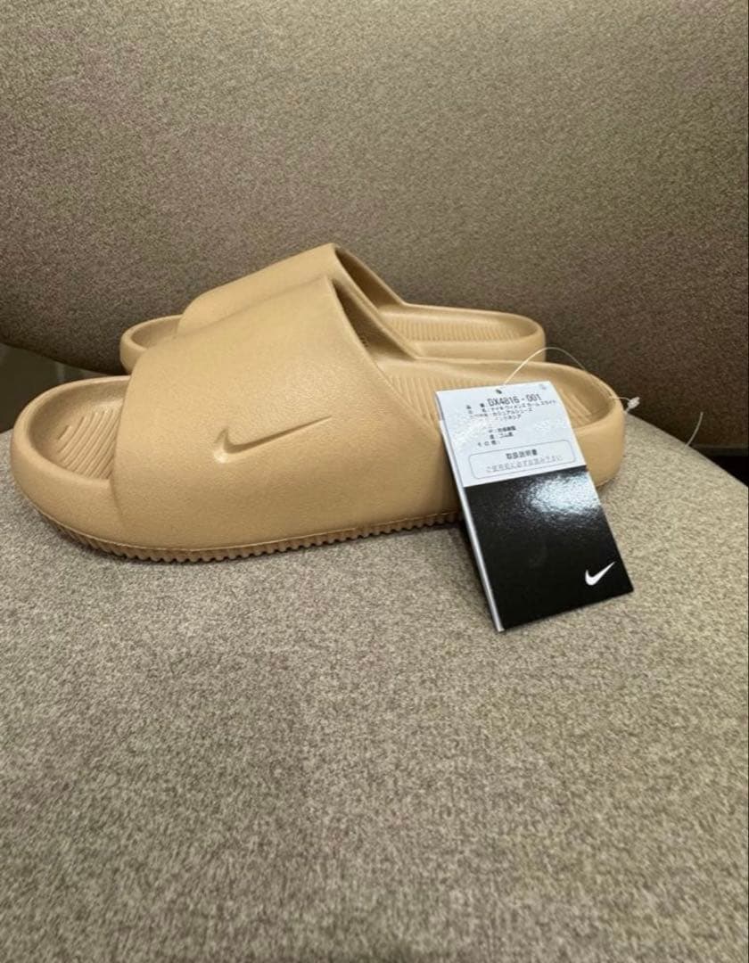 Nike ベージュ スライドサンダル カームスライド 28cm
