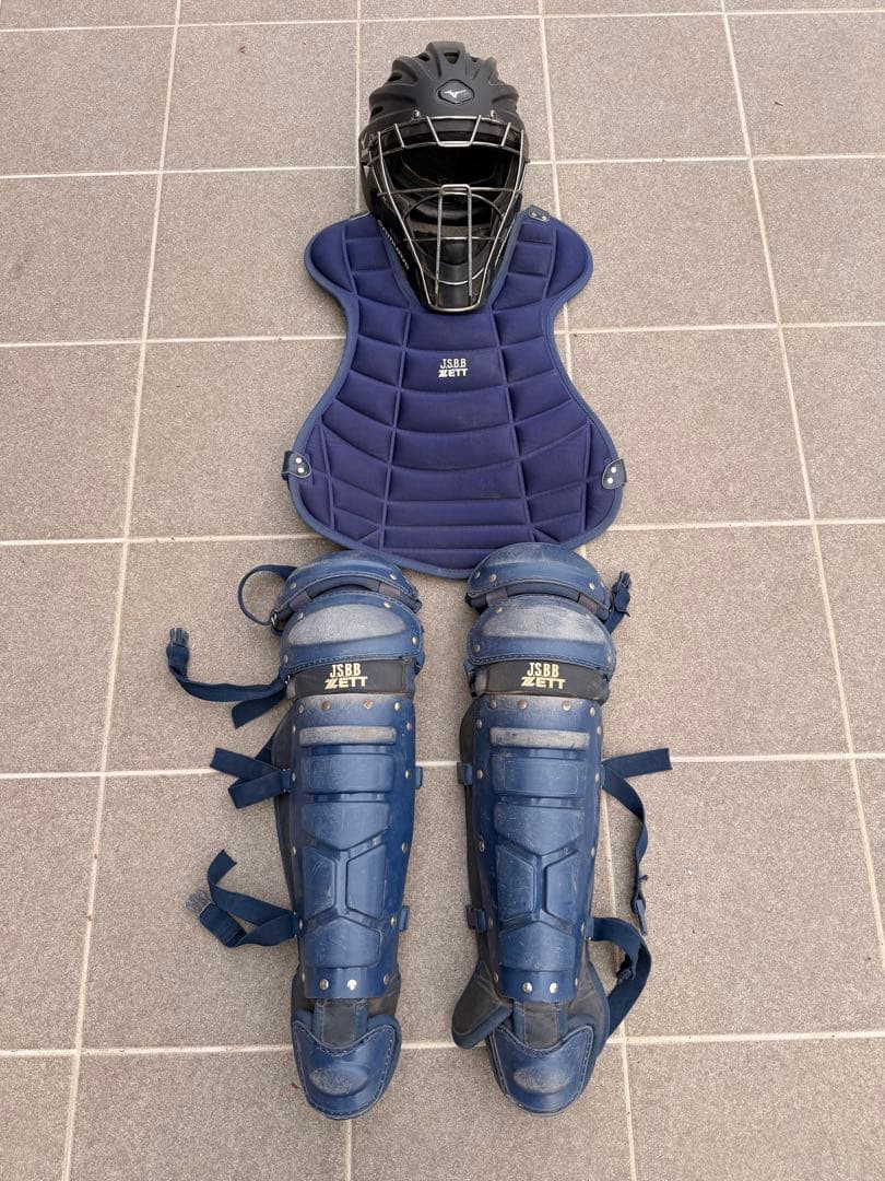 キャッチャー防具セット　軟式