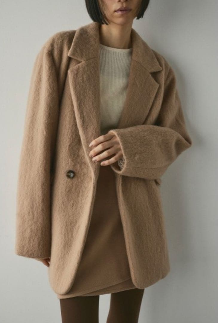 スタイルミキサー　シャギーテーラードジャケット