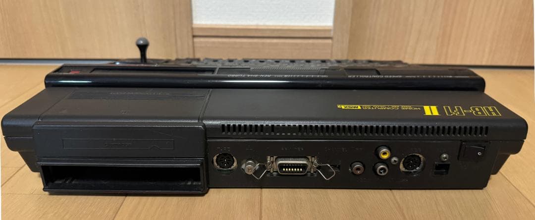 [ジャンク] SONY HB-F1Ⅱ HitBit MSXⅡ本体 + アダプタ