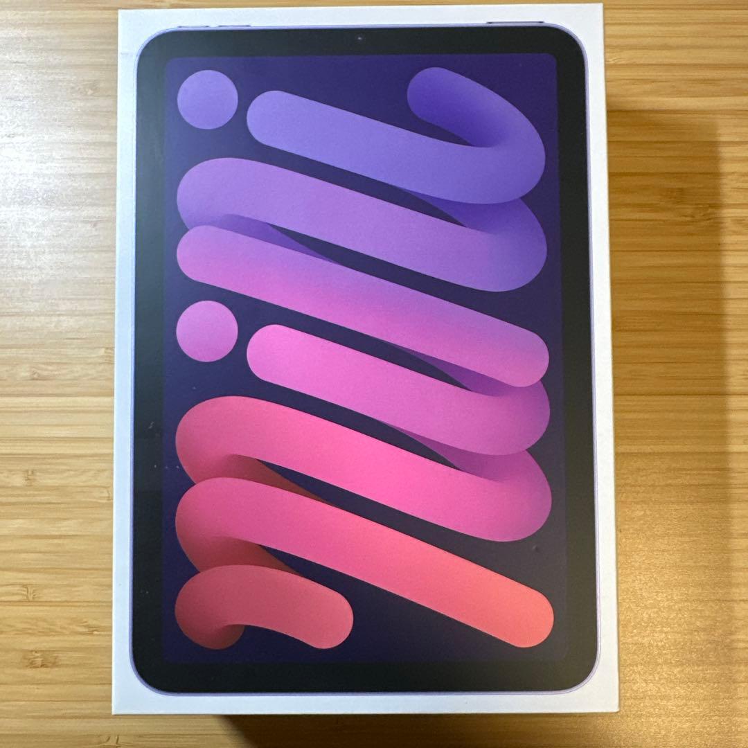 チ*奨様 Apple iPad mini (第6世代) パープル 本体