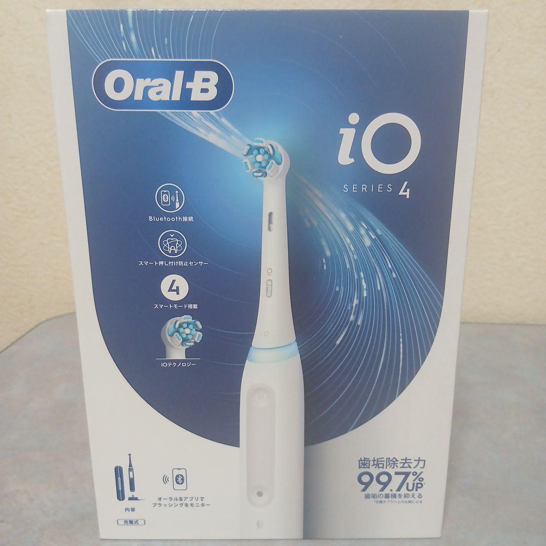 【新品未開封】オーラルB iO4 クワイトホワイト IOG41A61K WT