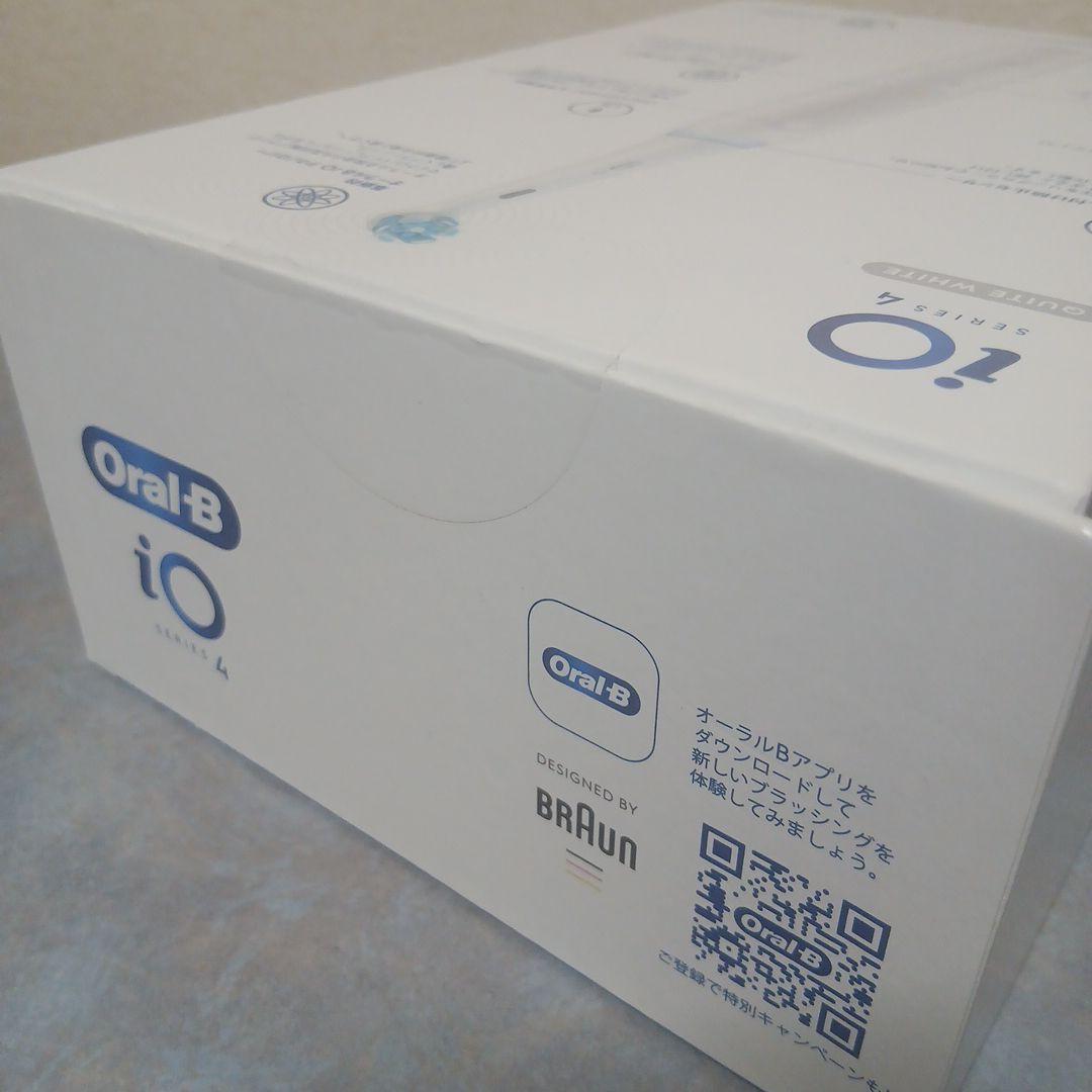 【新品未開封】オーラルB iO4 クワイトホワイト IOG41A61K WT