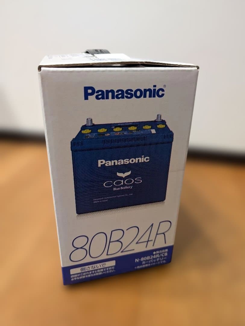 【AS】Panasonic 80B24R バッテリー