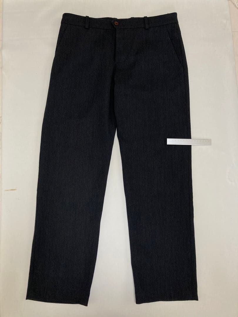 FRANK LEDER ウールパンツ　トラウザーズ