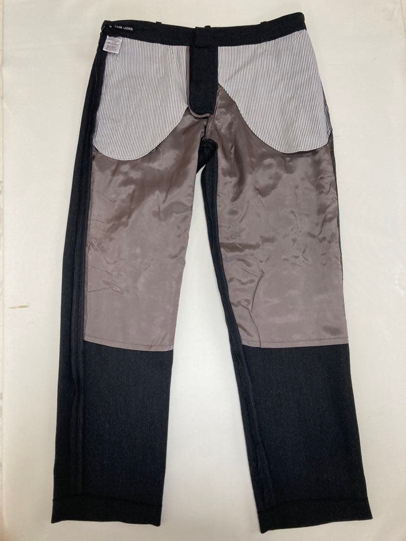 FRANK LEDER ウールパンツ　トラウザーズ