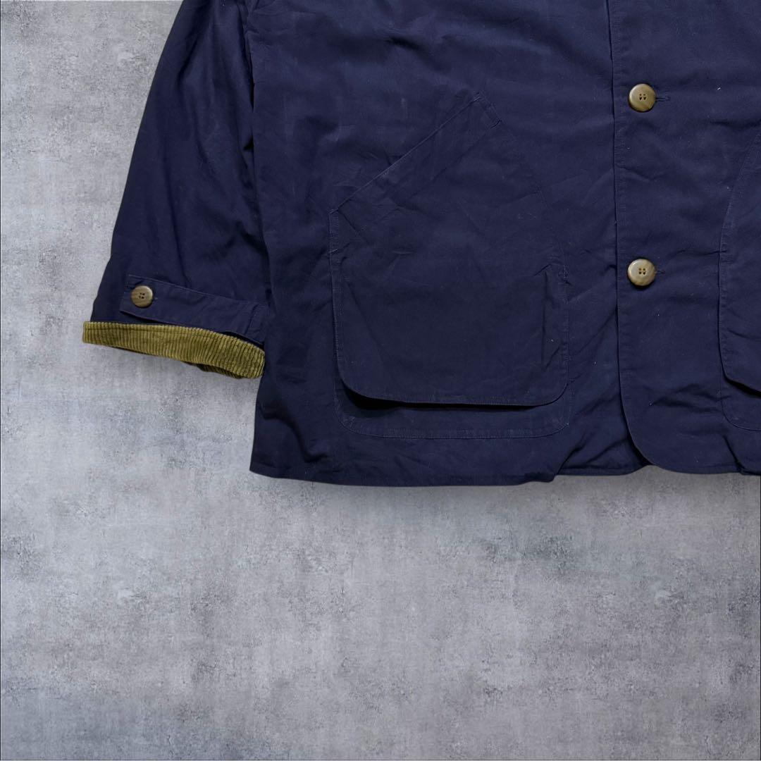 sstMcGREGOR襟コーデュロイvintageジャケットチェックライニ