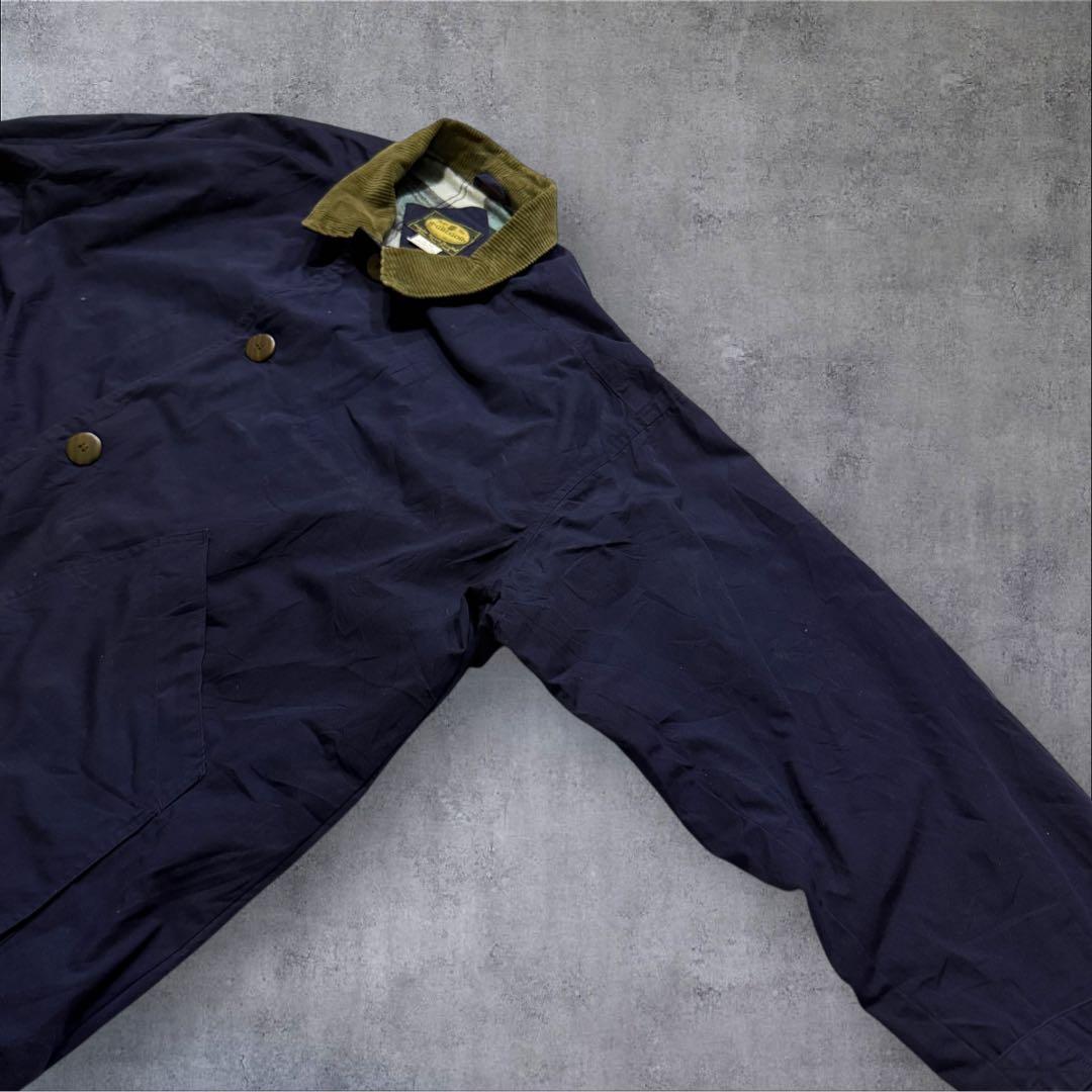 sstMcGREGOR襟コーデュロイvintageジャケットチェックライニ