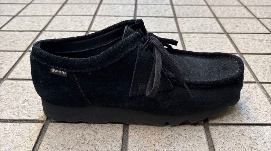 クラークス　ワラビー　ゴアテックス
