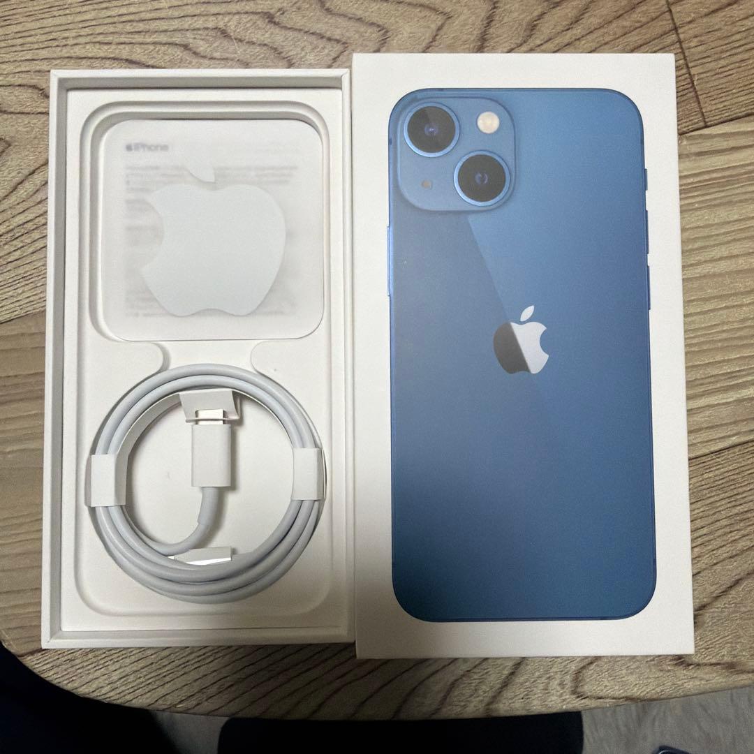 Apple iPhone 13 mini ブルー