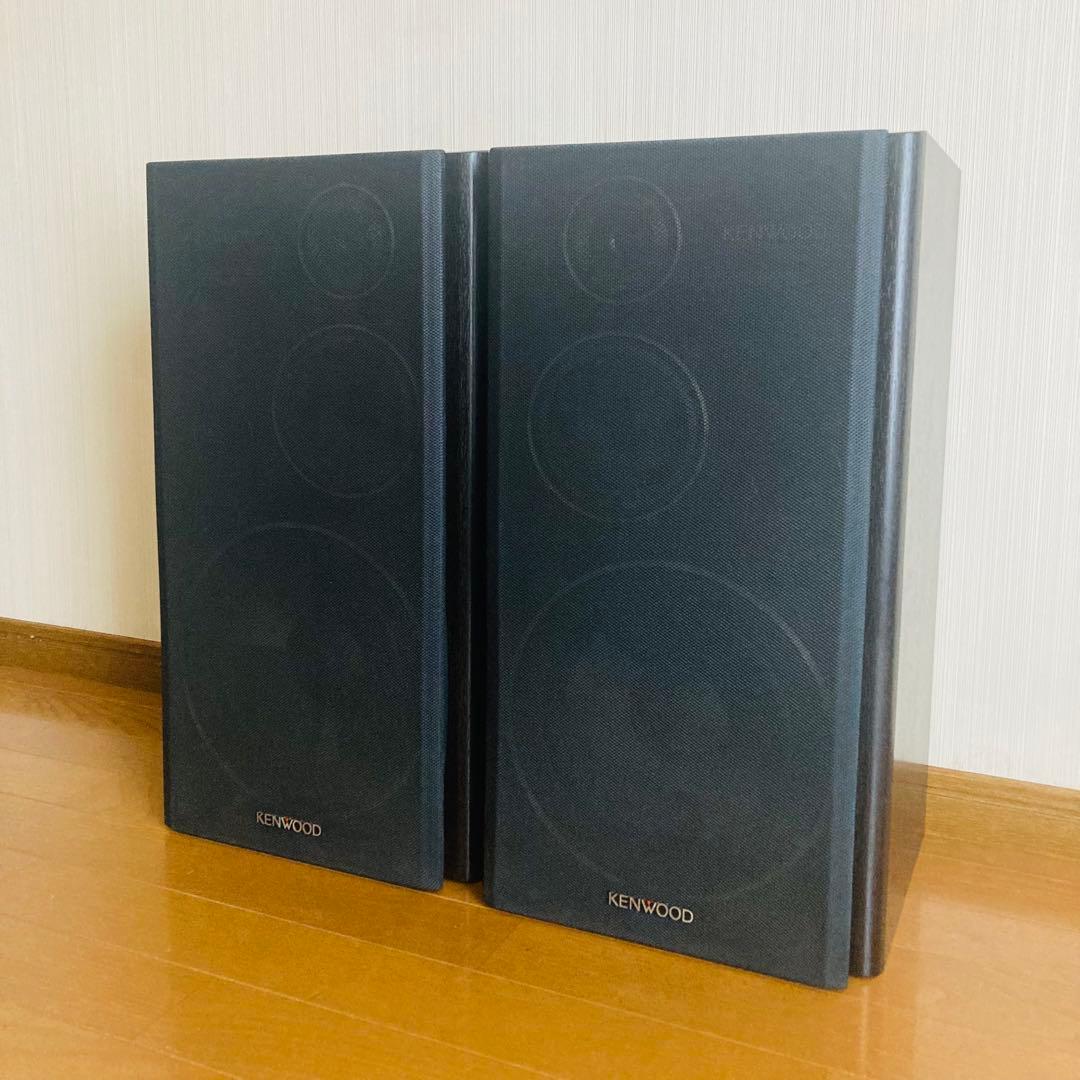 【美品】レア！KENWOOD 3WAY スピーカー S-V55E