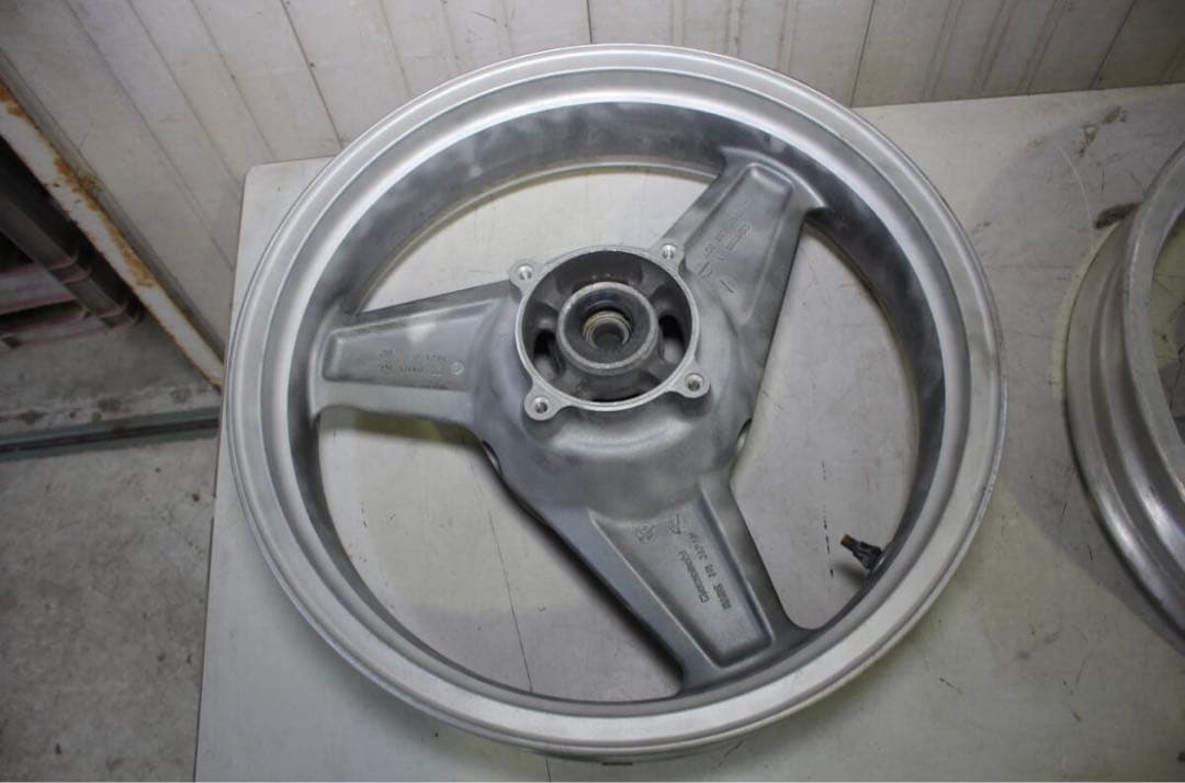 カワサキ純正 ゼファー750 前後 F R ホイール セット レストア 塗装用