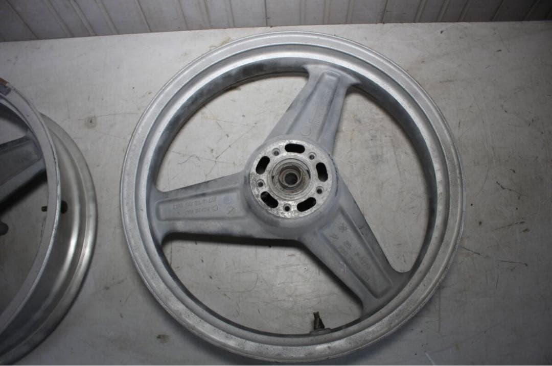 カワサキ純正 ゼファー750 前後 F R ホイール セット レストア 塗装用