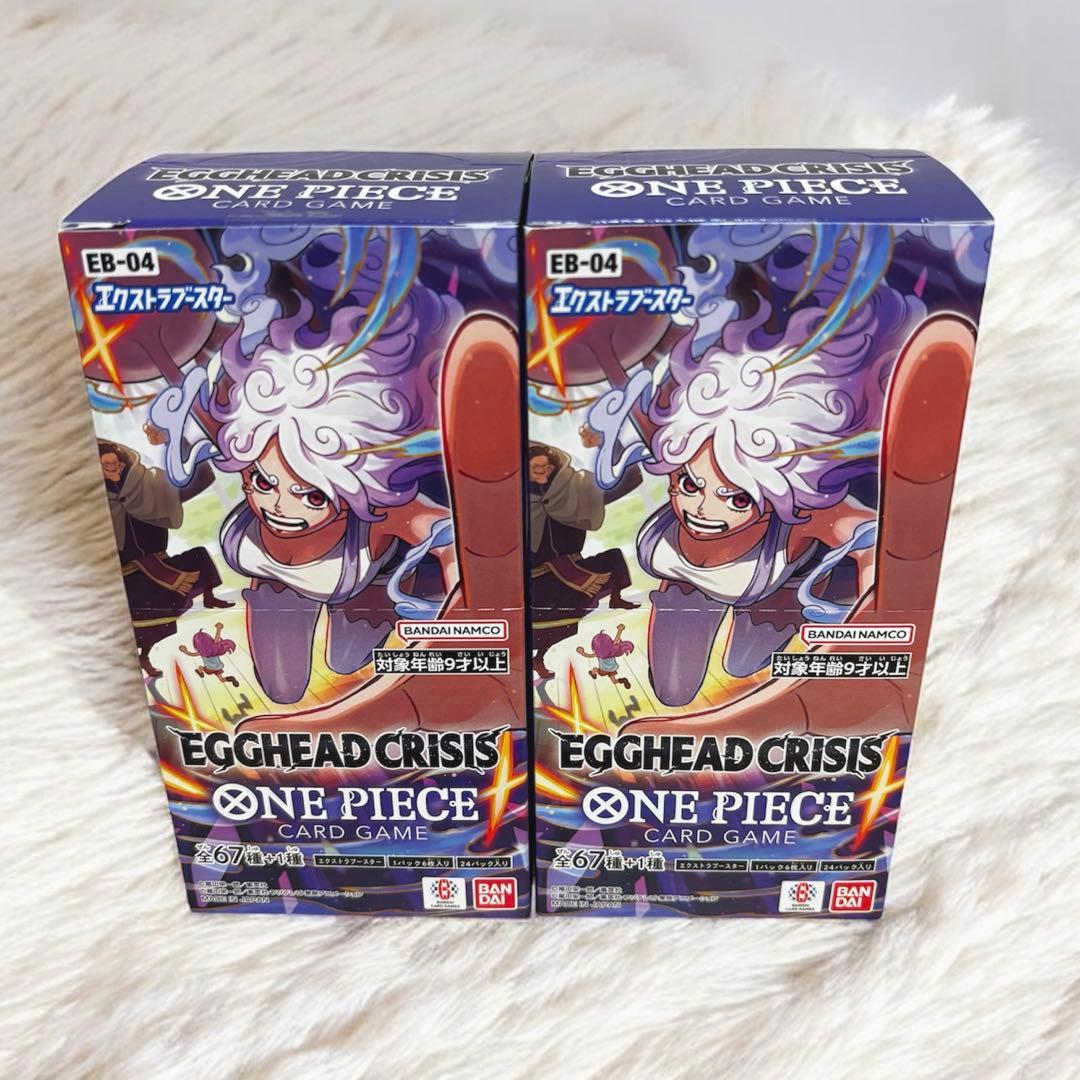 エッグヘッド クライシス ワンピース カード テープ未カット 未開封 2BOX