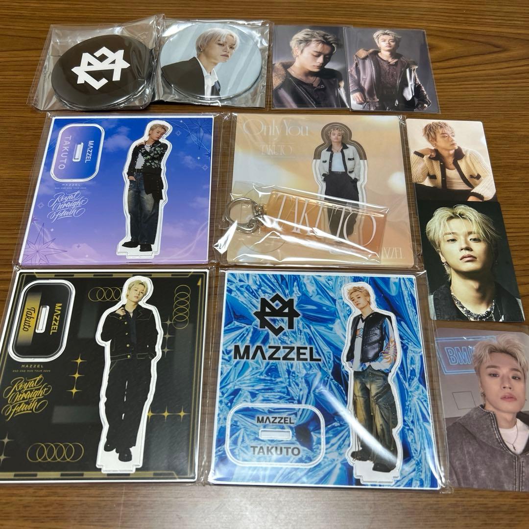 MAZZEL TAKUTO アクスタ トレカ 缶バ まとめ売り