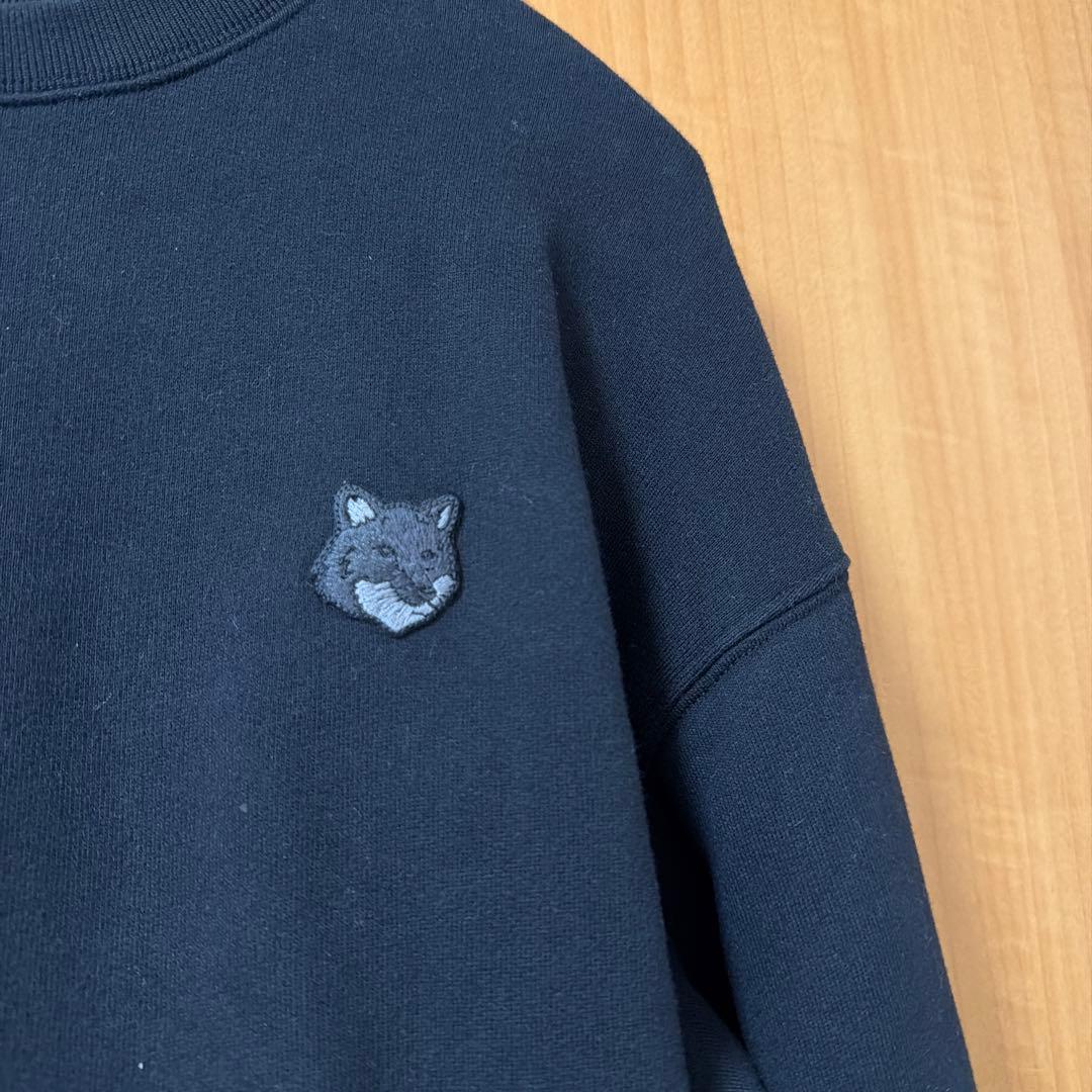 メゾンキツネ　ボールド フォックスヘッド パッチ コンフォート スウェットシャツ