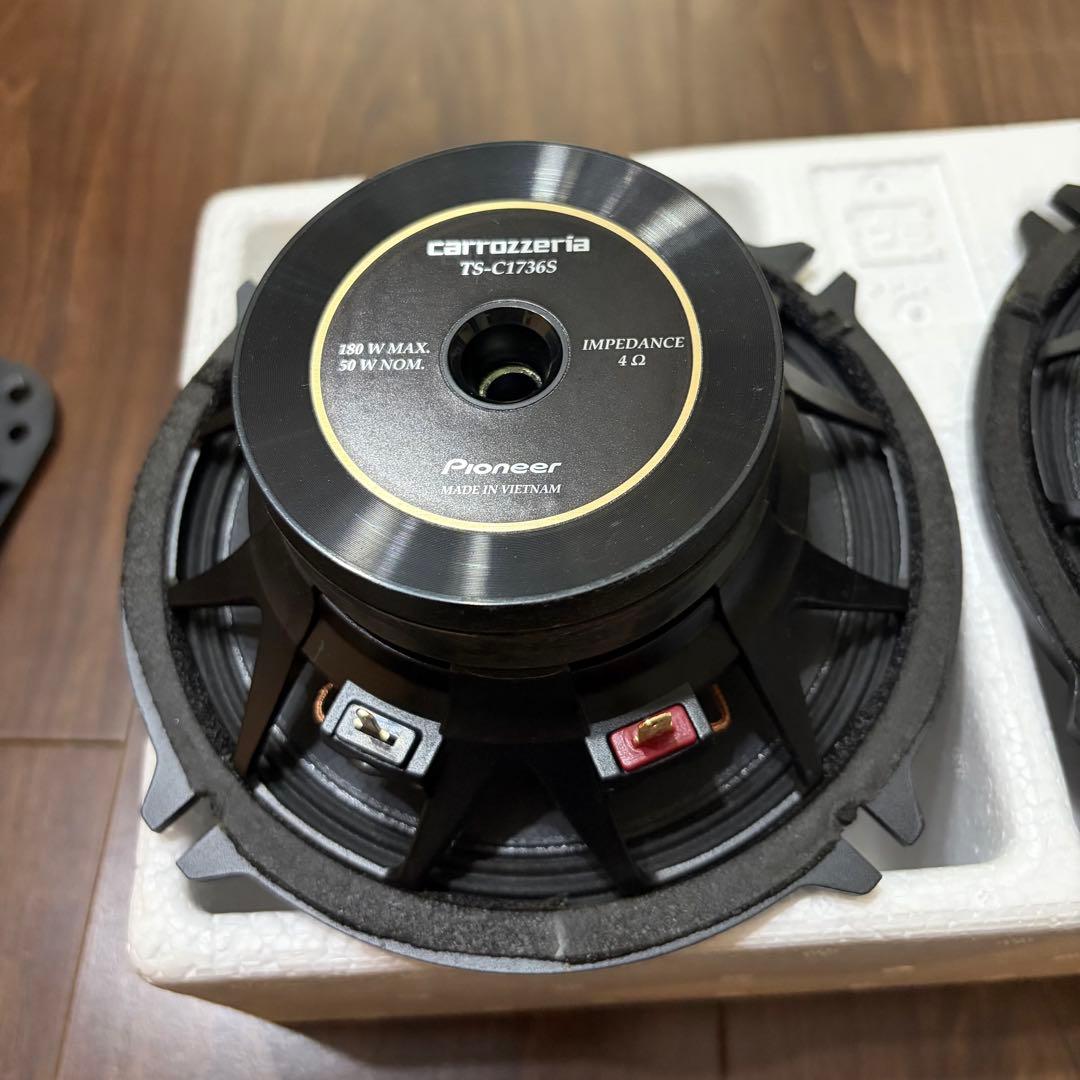 美品　カロッツェリア　スピーカー　TS-C1736S VM レヴォーグに使用