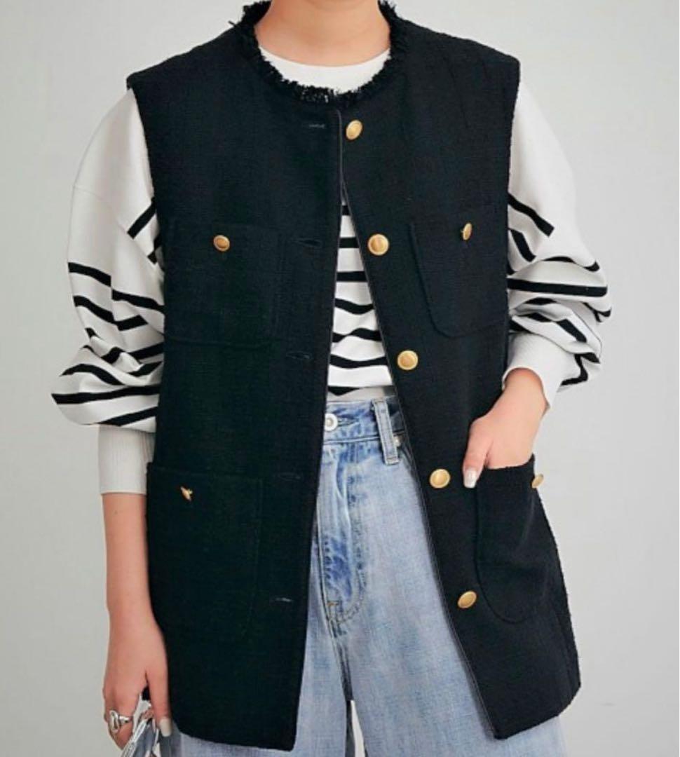 新品 ユナイテッドアローズ グリーンレーベル ジャケット ネイビー