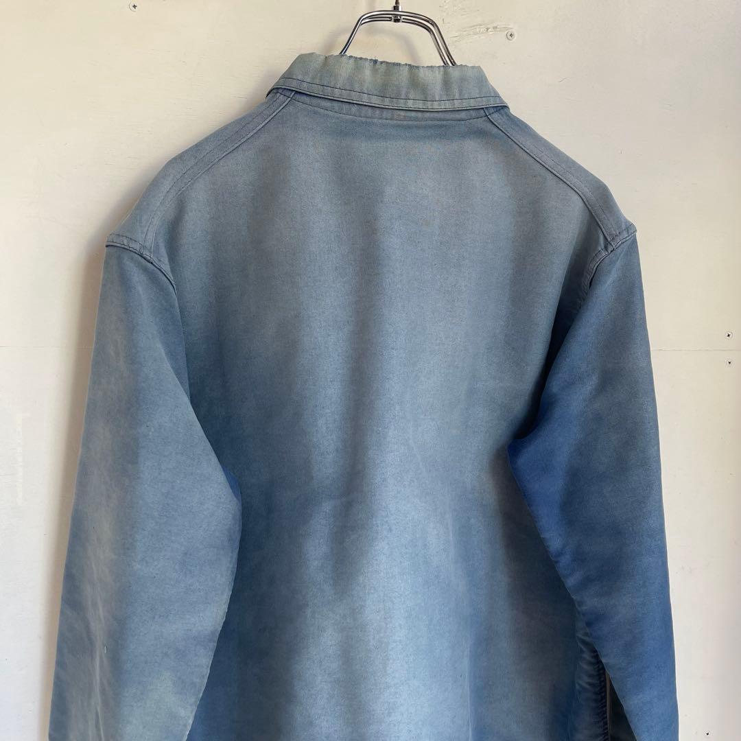 70s 80s フレンチ モールスキンジャケット カバーオール ヴィンテージ