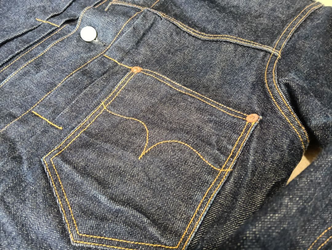 フェローズ 510sw 色濃 1st デニムジャケット