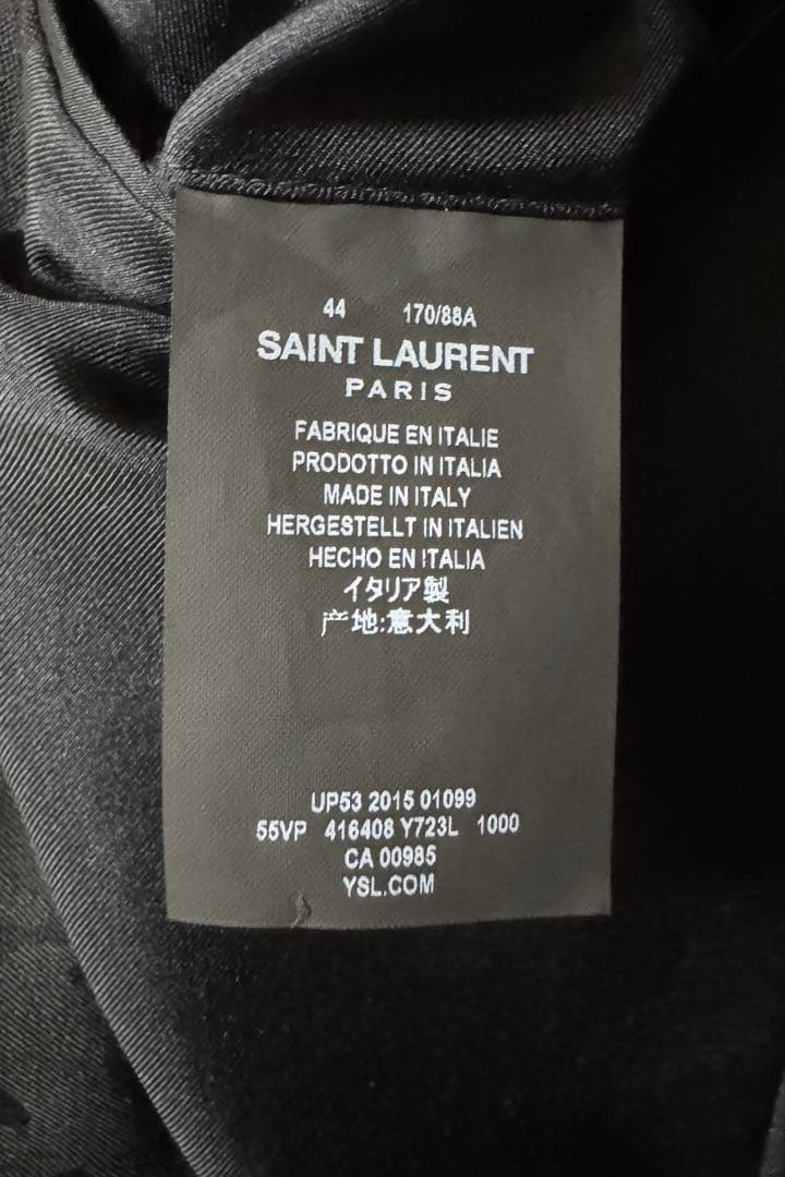 【未使用美品】SAINT LAURENT カモフラ ジャケット エディ 44