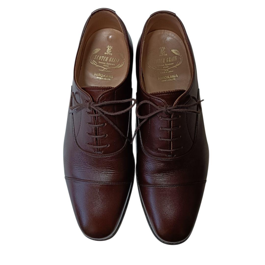 スコッチグレイン　R1766 25.5cm シャインオアレイン　ストレート 3E