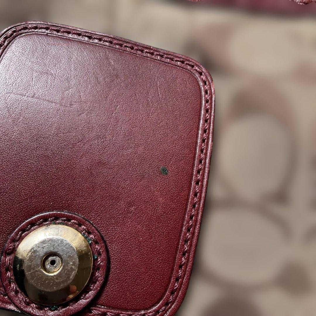 コーチ　シグネチャーバッグ　ヴィンテージ