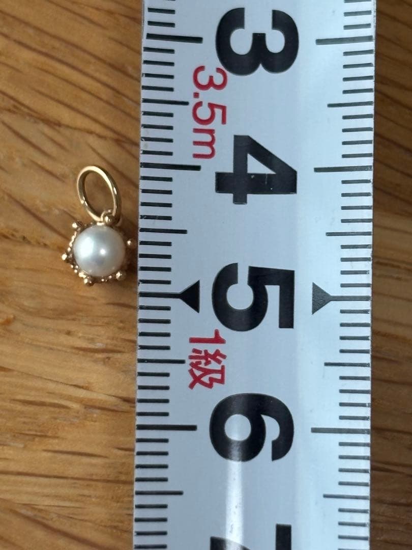 アガット　agete パールチャーム　k10