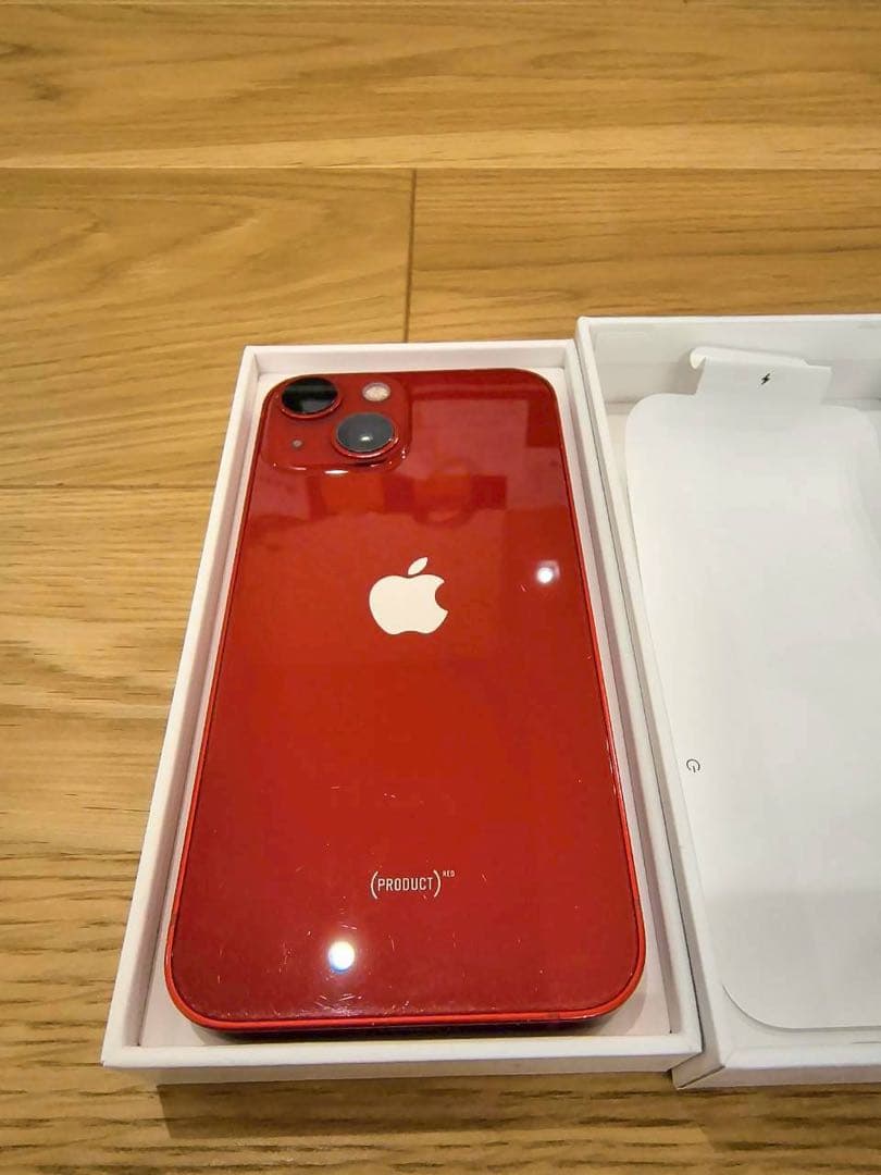 スマートフォン本体 Apple iPhone 13 mini 256GB PRODUCT(RED)